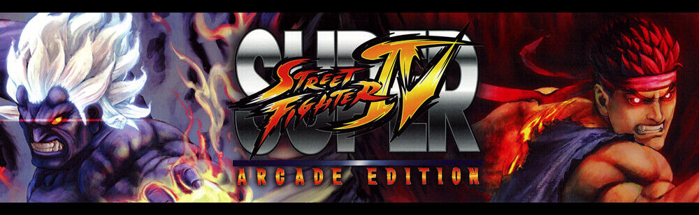 Street Fighter IV (4) Arcade Edition Arcade Marquee 26 Street Fighter IV (4) Arcade Edition Arcade Marquee 26