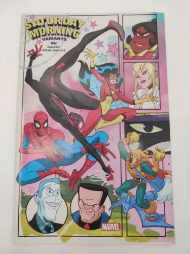 Amazing Spider-Man #39 Galloway Saturday Morning Variant Marvel 2023 NM+