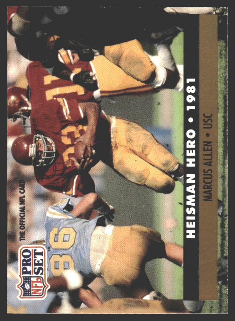 Marcus Allen #45 1991 Pro Set
