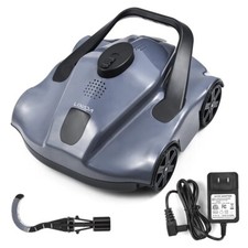 Cordless Robotic Automatic Pool Cleaner, Pool Vacuum for above Ground Pools