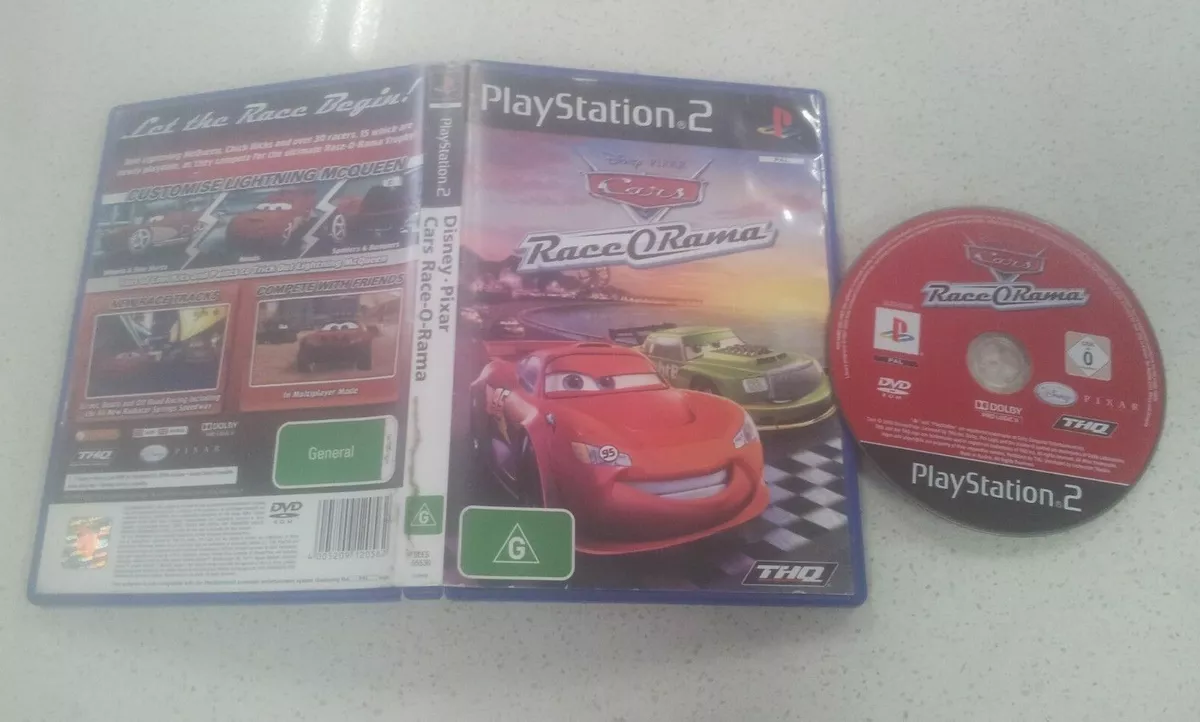 Disney Pixar Cars Race O-Rama - PlayStation PS2 PAL Game