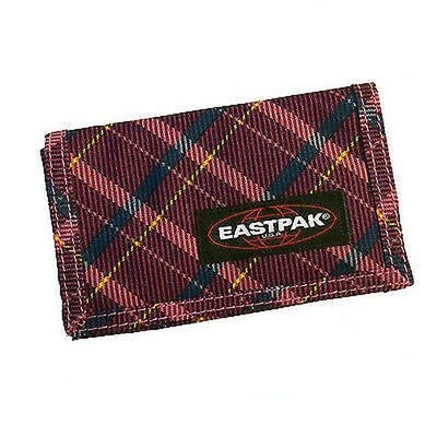 Eastpak Wallet Ceccato Pattern Purple Recheck Pink