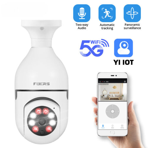 Caméra de surveillance sans fil maison intérieure caméra de protection vidéo de vidéosurveillance - Photo 1 sur 20