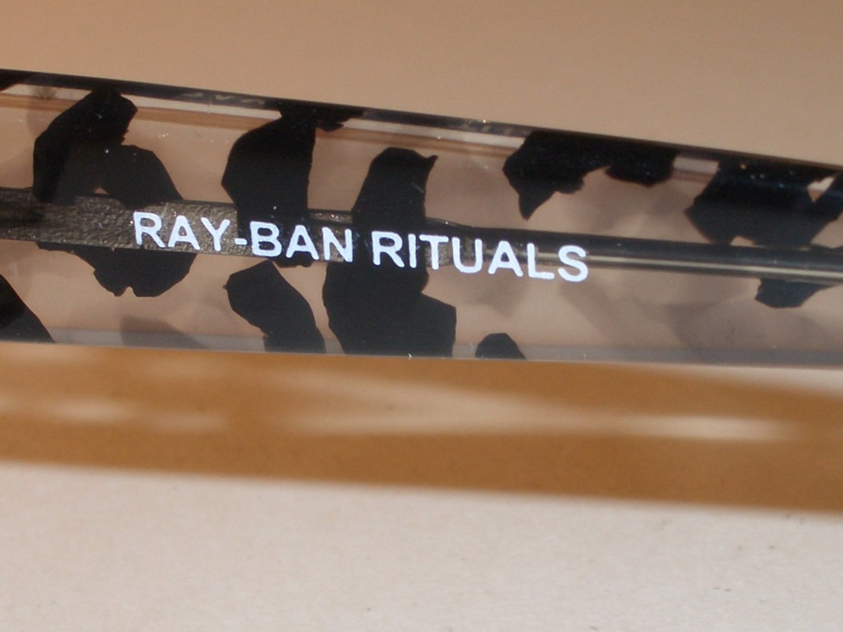 Vintage Ray Ban W2532 black/clear tortoise Rituals sunglasses VINTAGE B&L RAY BAN W2532 BLACK/CLEAR TORT G31 UV GLASS  main image 2