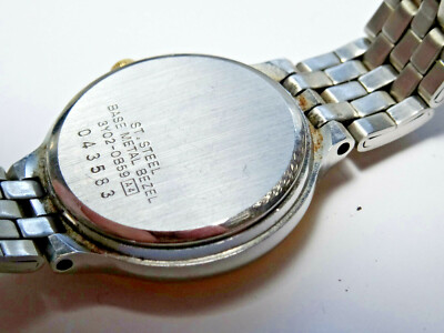 24mm Ladies Seiko 2-Tone Gold / Steel Quartz Date Watch 3Y02  display picture 2