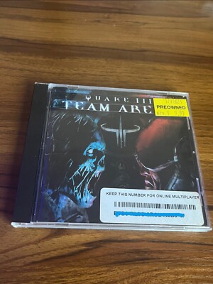 Quake 3 Team Arena PC CD-ROM COMPLETE With CD Key Code