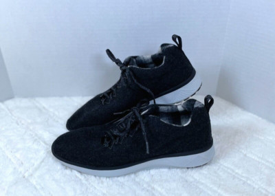 Pendleton Sneakers Size 9.5 Wool With Vibram Sole Gray Shoes Lace Up Mens