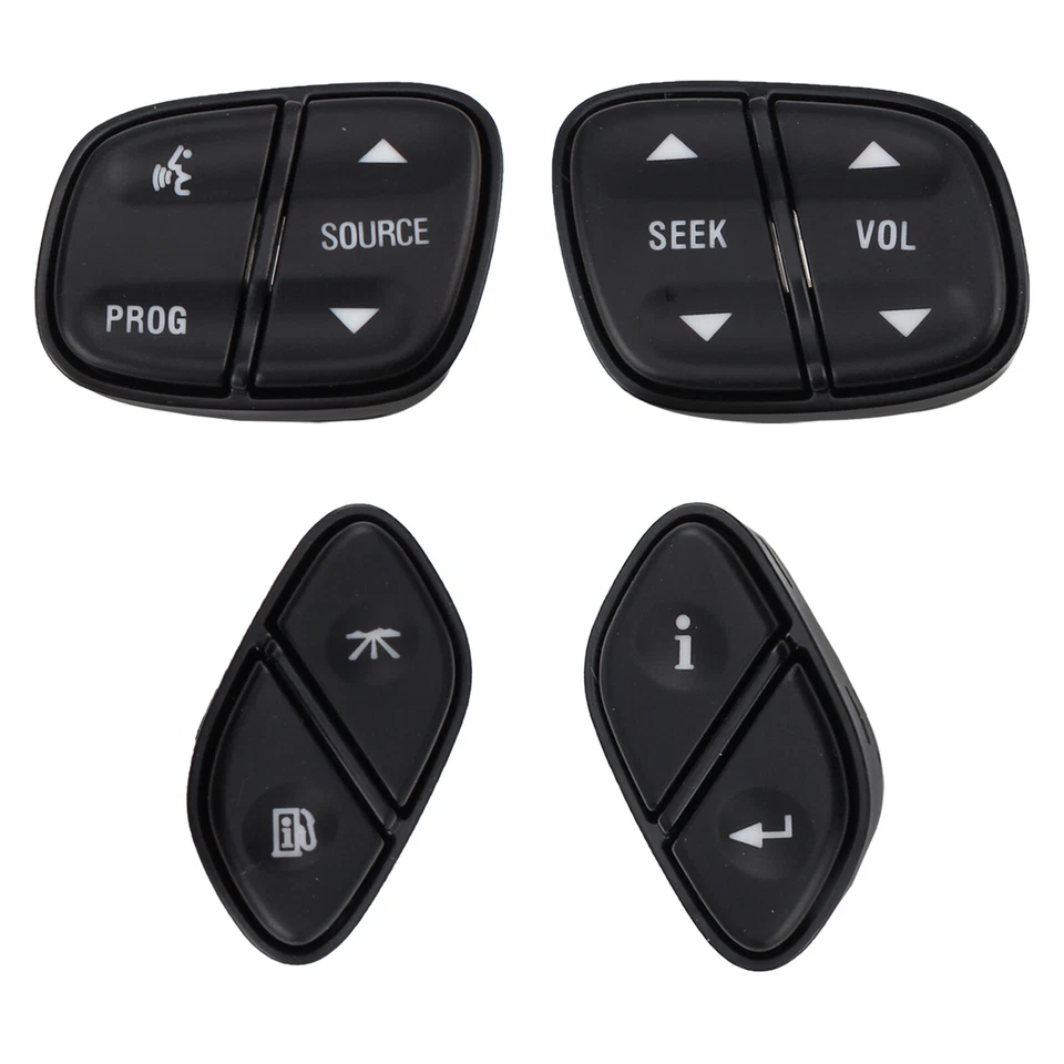 LED Light Steering Wheel Radio Volume Control Switch Button For Silverado GMC - Image 3 of 4