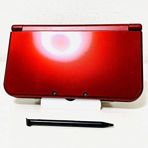 Nintendo New 3DS LL Metallic Red Game Console Handheld System  