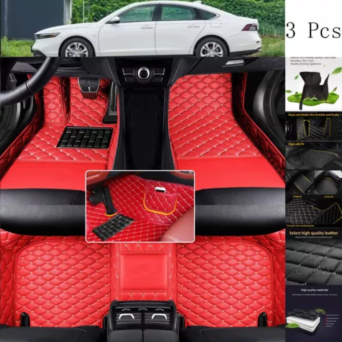 For Toyota Tacoma Ext Cab Car Floor Mats Leather Carpet Waterproof Cargo Liners - Bild 23 von 41