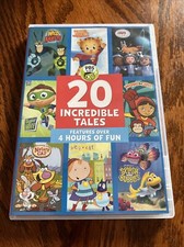 PBS 20 Incredible Tales Kids DVD 2018 Arthur Wild Krats Peg + Cat Nature 2-disc