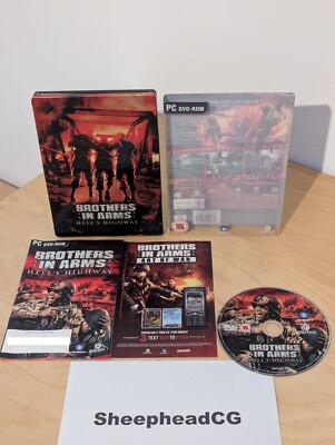 Brothers In Arms Hell's Highway PC Spiel - Steelbook Version - sehr guter Zustand & vollständig!