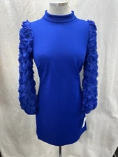 GLAMOUR  DRESS BY JOHN MEYER/RETAIL$120/SIZE 14/LENGTH 38"/NEW WITH TAG/ROYAL