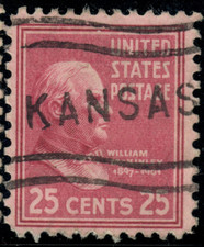 USA - 1938 - Presidential Issue - William McKinley - 25¢ - #3746