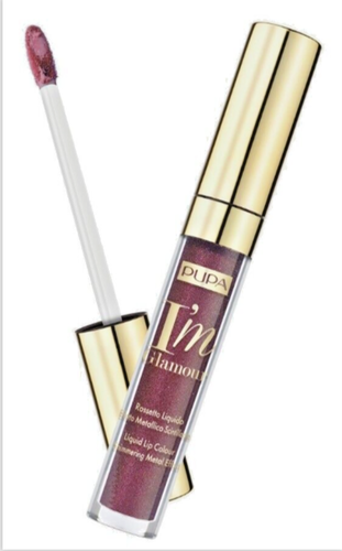 PUPA Milano I`m Glamour Rossetto Liquido 005 Violet Brown 2.7ml finish metallico - Foto 4 di 4