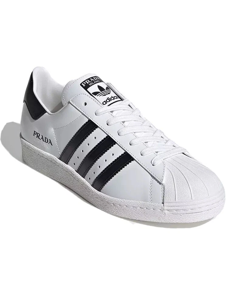 Adidas Superstar Prada White Size 7 | eBay