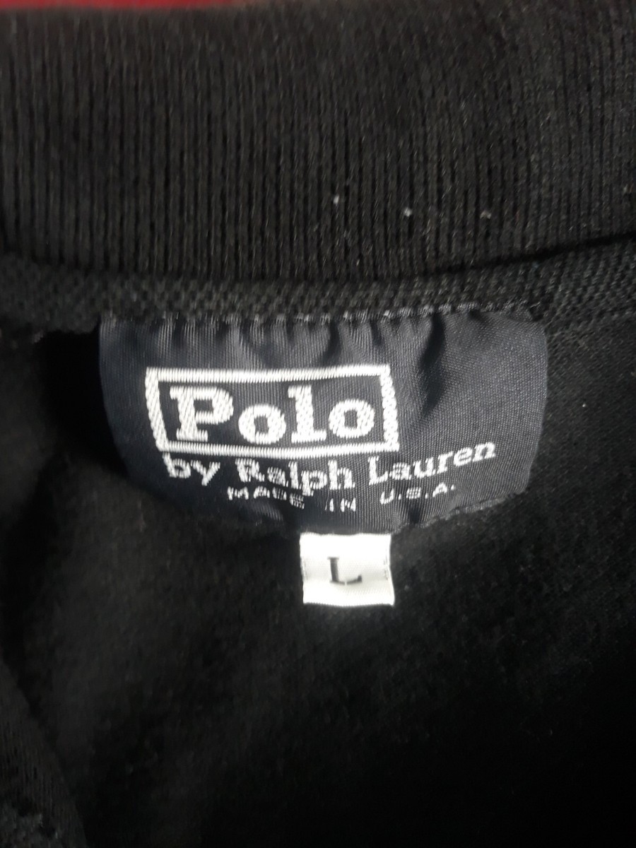 Polo Ralph Lauren Men's Short Sleeve Size LG Color Black 100