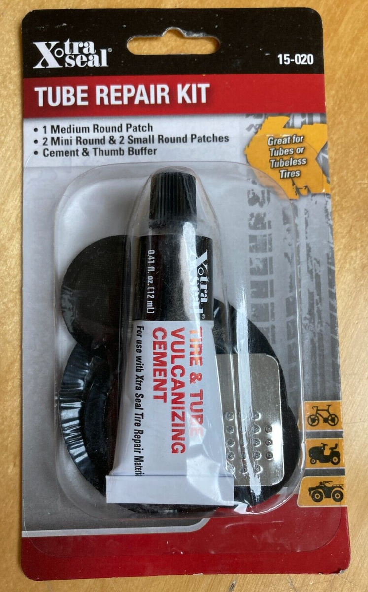 Xtra-Seal® (15-020) Tube Repair Kit Includes Patches, Cement