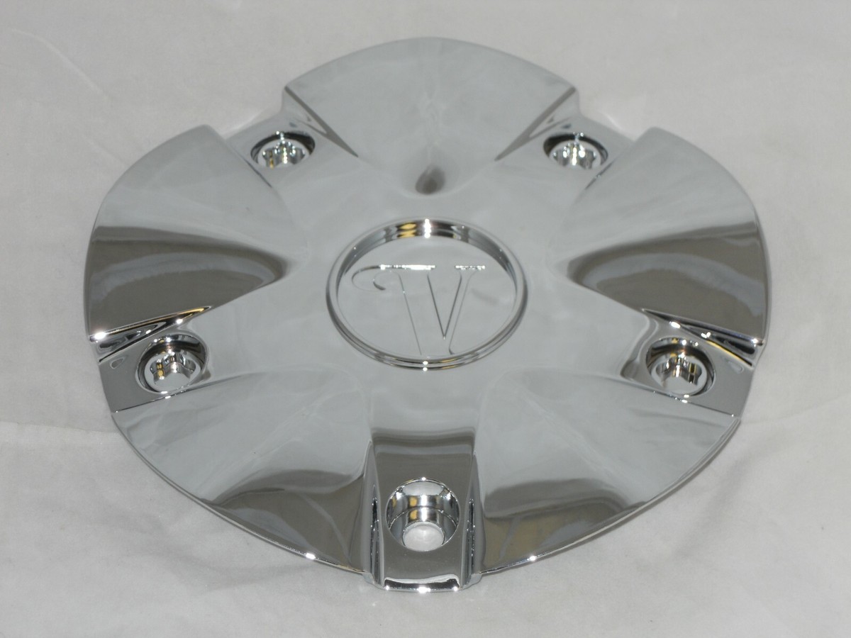 VW627 VELOCITY MCD0627YA01 NCV0013 CHROME WHEEL RIM CENTER