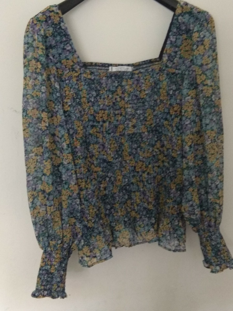 Blouse Violeta By Mango Online MANGO Violeta Floral Blouse, XXL