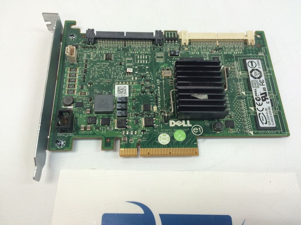 Dell PERC 6/i 6i PCI-e SAS RAID Controller T774H for 1950 2950 and others
