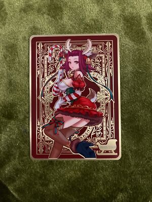 christmas yugioh cards Amanda Lapalme Manamoon Christmas Elf Akiza YuGiOh YGO Metal Field Center  Card