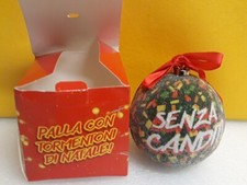 PALLA CON TORMENTONI DI NATALE CONAD BRANDANI SENZA CANDITI PALLINA DECORATIVA