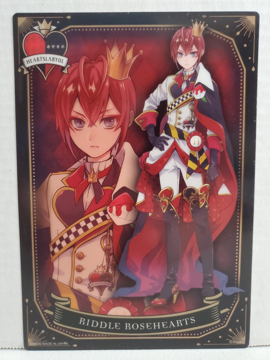 Riddle Rosehearts 缶バッジ 10個セット Twisted-Wonderland Clear Visual Poster - Riddle Rosehearts | eBay