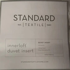 ✅ STANDARD TEXTILE, INNERLOFT DUVET INSERT, TWIN/TWIN XL, White