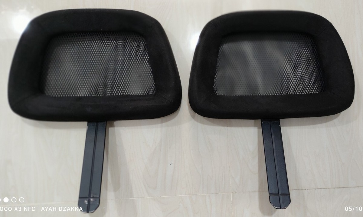 Seat netted headrest like GT Ford Mustang Shelby recaro model Halo