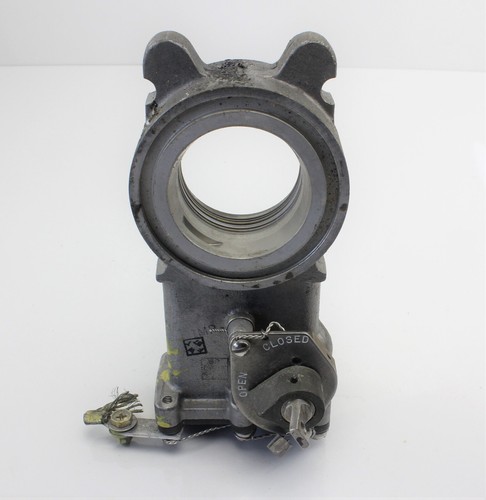 Gate Valve Whittaker 130595 Fuel Manual Operated RAF Vintage Aircraft Part - Picture 2 of 6