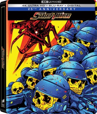 Starship Troopers *25th Anniversary* 4K Steelbook (4K UHD+Blu-ray+Digital) *NEW*