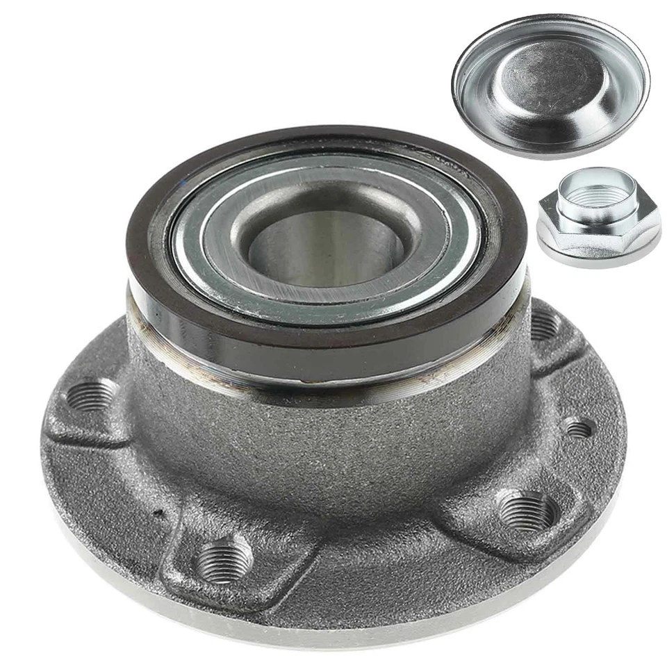 2x Hub Kit Roulements Essieu Arrière Avec Capteur ABS pour Peugeot 407 Coupé 6C - Photo 3/4