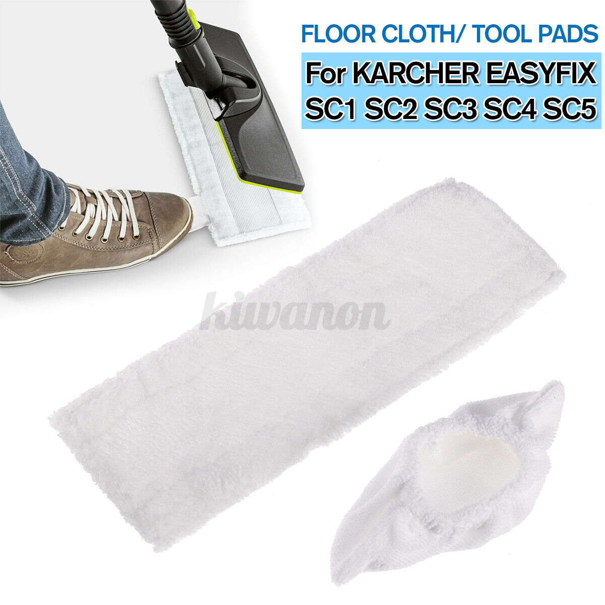 Steam Cleaner Floor Cloth/Tool Pad for KARCHER EASYFIX SC1 SC2 S
