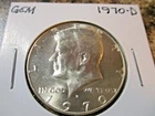 1970-D KENNEDY 40% 1/2 DOLLAR SILVER GEM BU        XT
