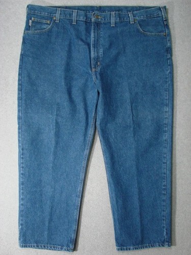 UA03409 **CARHARTT** TRADITIONAL FIT JEANS 50x30 (msr 50"x30") DARK BLUE