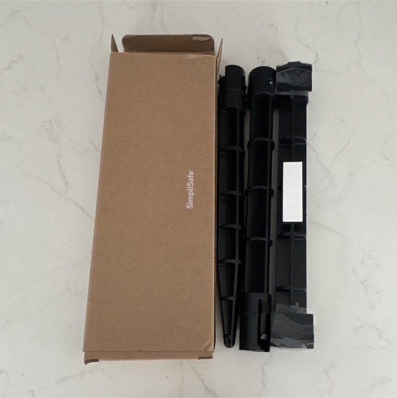 SimpliSafe Yard Sign Stake Black Plastic Accessory for Security System