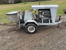 Reed Side Winder Shotcrete Concrete Pump Trailer Diesel
