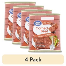 Canned Corned Beef 12 oz 4-Pack Bulk Kosher Meats