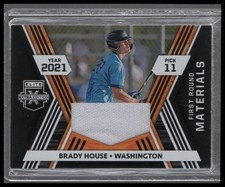 2021 Panini Elite Extra Edition #FRM-BH Brady House First Round Materials