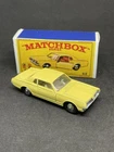 Matchbox Lesney 62 Custom Mercury Cougar Rare Cream White Interior Repro Box.