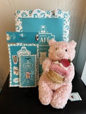Jellycat Shanghai Exclusive Leola Bear Strawberry Cake Pink Cupcake Authentic