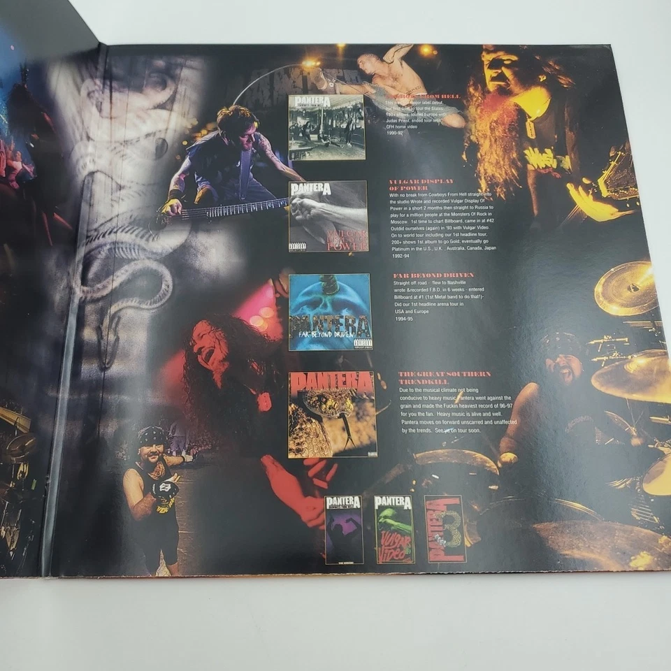 Pantera Official Live: 101 Proof 2xLP 12" Vinyl Record  - Image 4 of 4