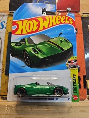 Hot Wheels '17 Pagani Huayra Roadster Green 101/250 | eBay