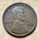 1920 S & 1921  Lincoln Wheat Ear Cent — photo 3
