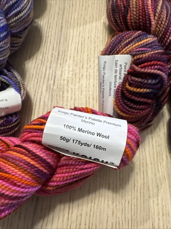 Koigu 100% Merino Wool 6x 50g Lot of 6 Skeins - Image 3 of 4