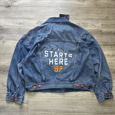 Big E Levi's Women's 90s Trucker Jacket Wonderlust M  it All Starts Here  Promo