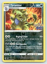 Tyranitar [Reverse Holo] #43 Prices | Pokemon Go | Pokemon Cards