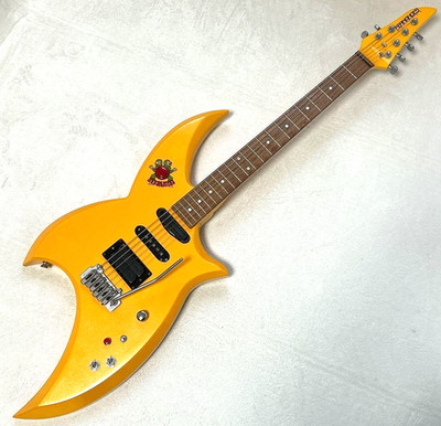 Fernandes GM-85MS Custom Mod LED Yellow Mad Soldiers Vintage Rare Guitar Japan