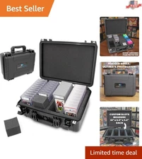 Ultimate Waterproof Graded Card Case: Secure Storage for 120+ Trading Cards